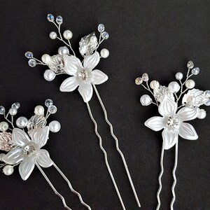 Bridal hairpin, wedding, communion. image 2