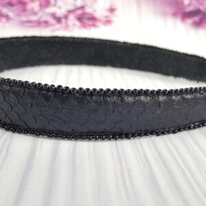 Leather headband image 4