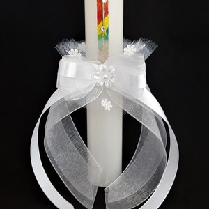 Candle decoration set, drip protection.