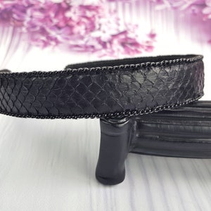 Leather headband image 6