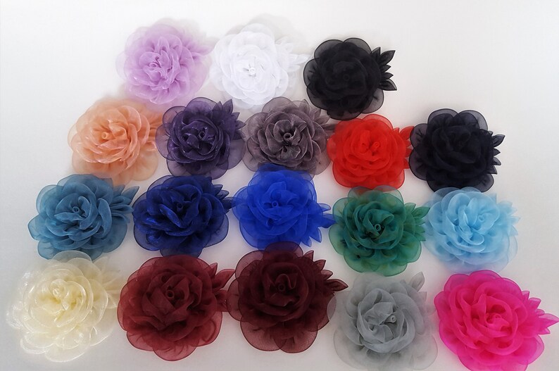 Badge-flowers brooch wedding