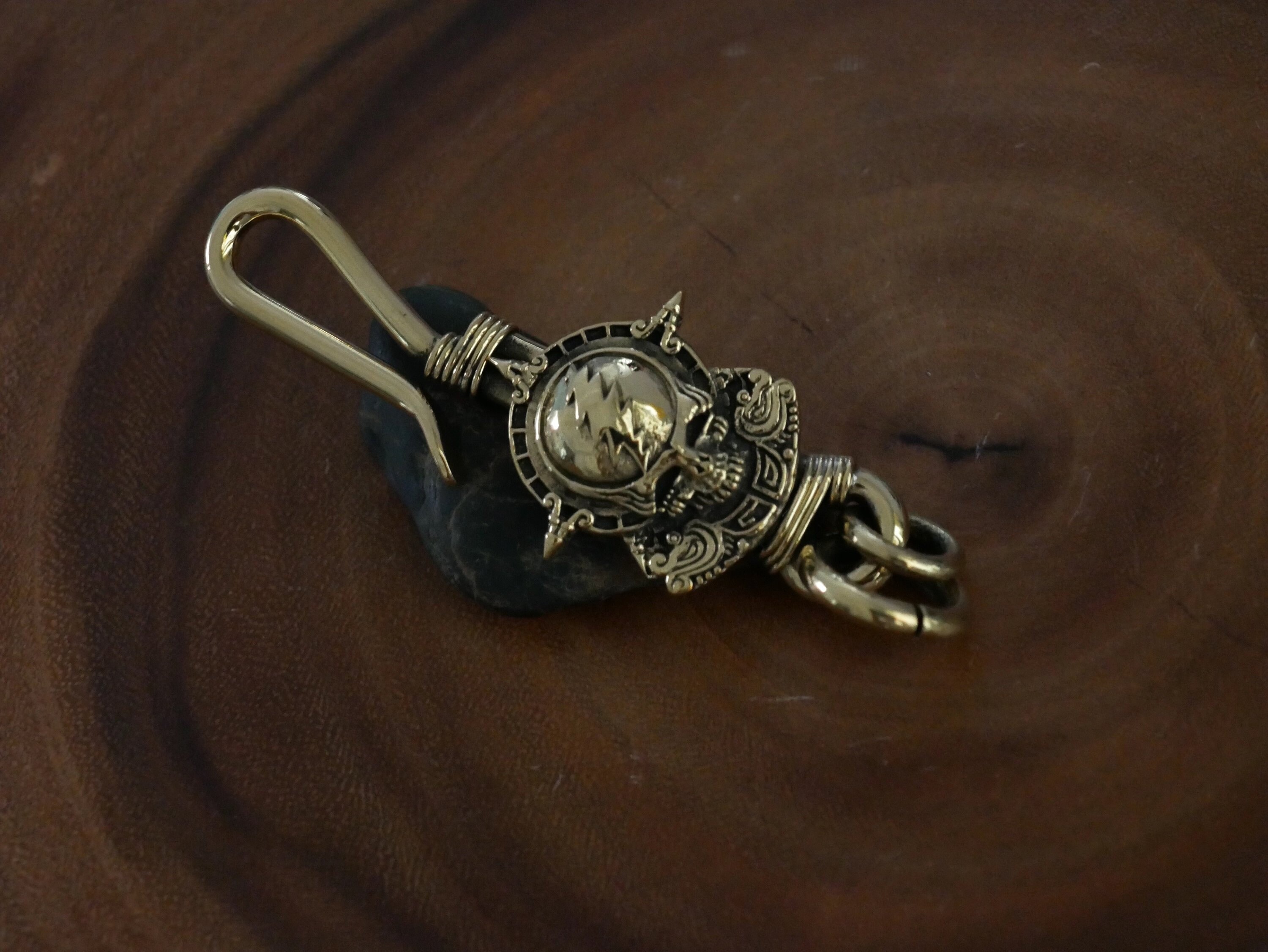 Dragon Head Biker Clip Hook Carabiner Wallet Chain Keychain Buckle Clasp