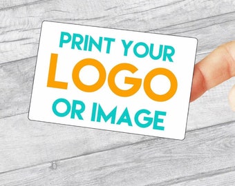 Pegatinas Rectangular Impreso Personalizado etiquetas de logotipo personalizado etiquetas de franqueo Caja