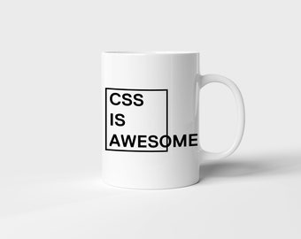 Computer Nerd Gifts CSS is Amazing Office Gifts STEM Gift Coffee Mug Tea Cup White Computer Nerd Gifts CSS is Amazing Office Gifts STEM Gift Coffee Mug Tea Cup White