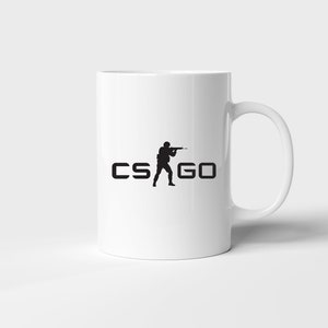 Taza de taza CS GO Taza Novedad Regalo Té Impreso Café Taza de cerámica Múltiples diseños imagen 1