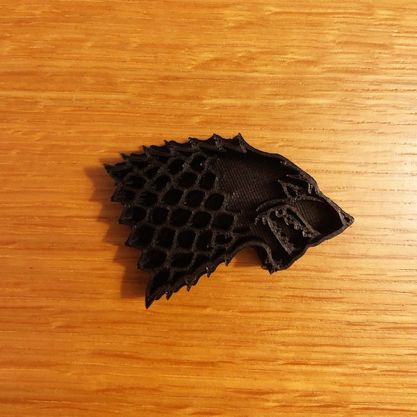 Game of Thrones Cookie Cutter a tema House Stark Wolf biscotti