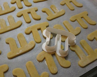 Pi Cookie Cutter maths cookies 3D printed