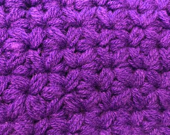 Amethyst Star Afghan