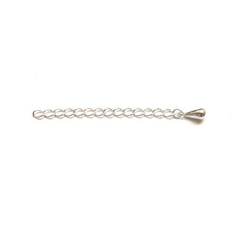 Extension Chain 925 sterling Silver image 1