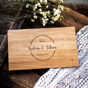 Cutting board names date breakfast board wooden board wooden snack board laser engraving personalized engraving wedding wedding gift