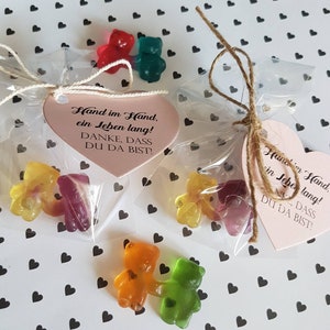 10x wedding favors fruit gum table decorations for weddings, wedding decorations gummy bears couples sweets as guest gifts image 4