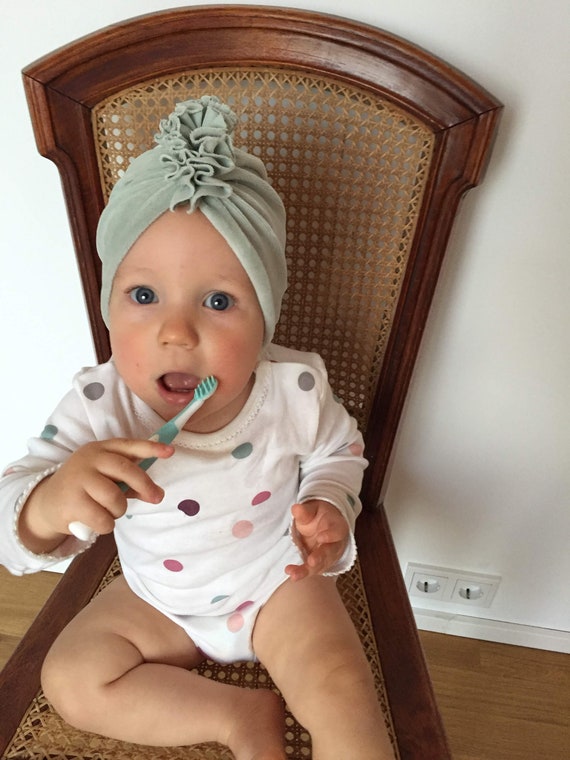 Turban Baby,baby Hat,nicki, Baby Girl Hat, Winter Hat, Baby Turban