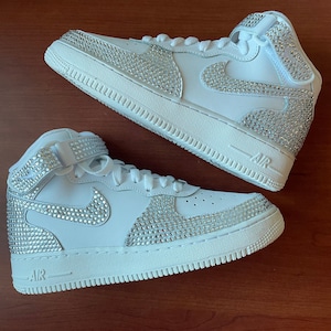 Custom Blinged out Air Force 1