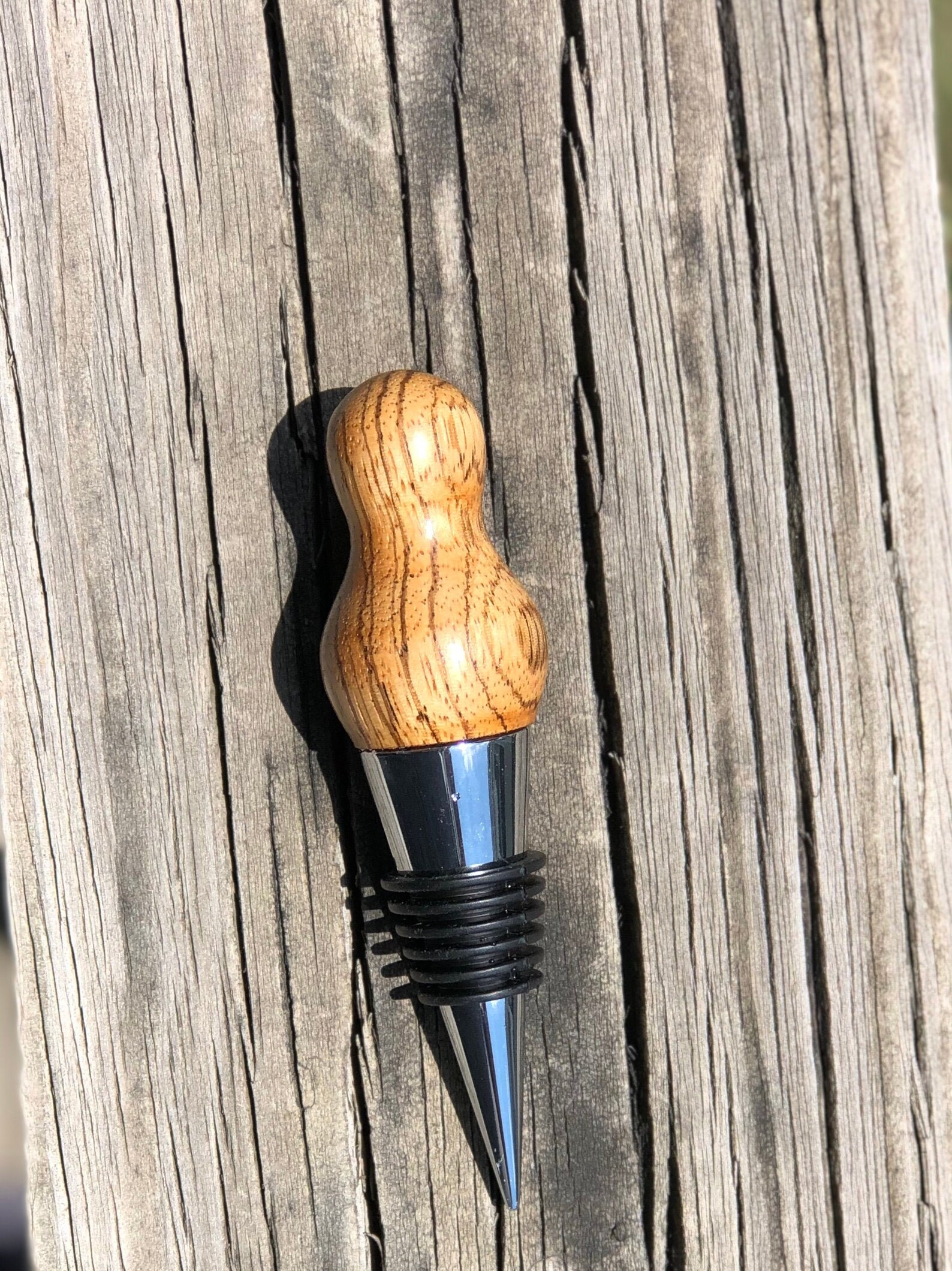 Handmade Wooden Bottle Stopper Wine Bottle Stopper Wine Etsy Canada