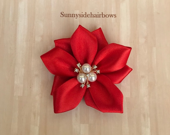 hair flower bows