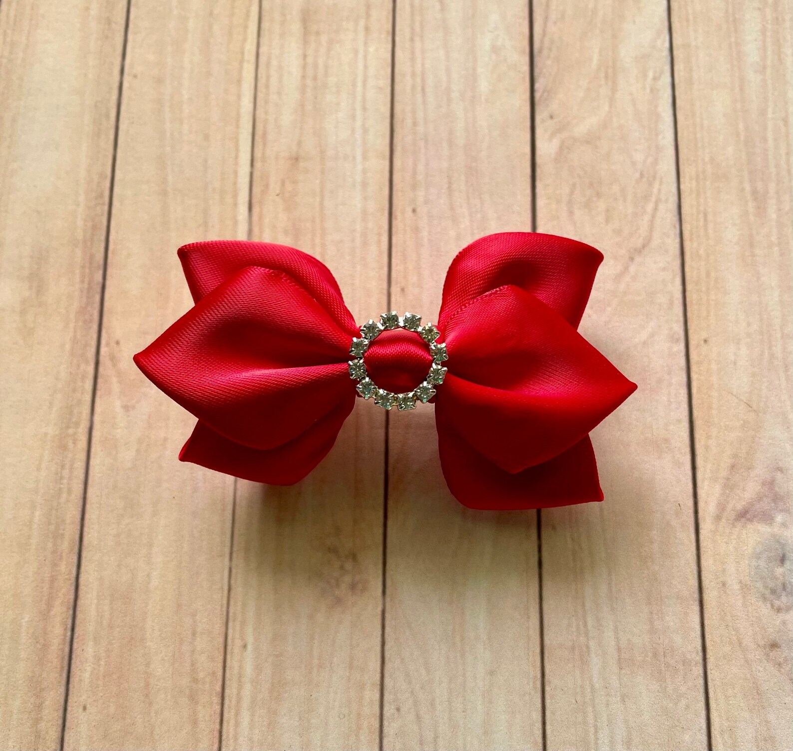 Red Boutique Hairbow Red Hair Bow Clip Large Red Hair Bows - Etsy
