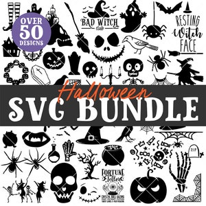 SVG Bundle - Mega Halloween SVG Bundle - Halloween svg graphics, halloween svg, halloween sign decor svg, spooky, scary svg bundle, huge