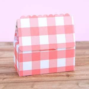SVG - 3D Cute Gable Box svg - INSTANT download, box svg, party favor box, template, 3d svg, cricut, simple box, plain 3d paper box template