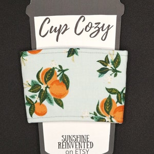 Rifle Paper Co. Coffee Cozy* Cup Sleeve* Coffee Sleeve* Coffee cup holder* Hot or Iced Coffee* One Size fits all* Tea sleeve