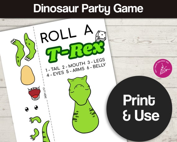 Dinosaur Party Games 