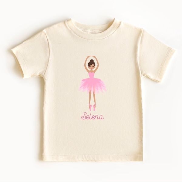 Custom Ballet Dance Shirt | Toddler / Kid Toddler Dance T-Shirt | Ballet Dancer Youth Shirt | Custom Dance Tee | Ballet Dance Toddler Gift