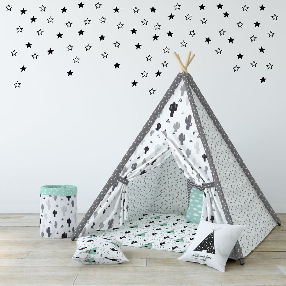 Star Wall Decals Nursery Star Decals Kids Bedroom Star Etsy