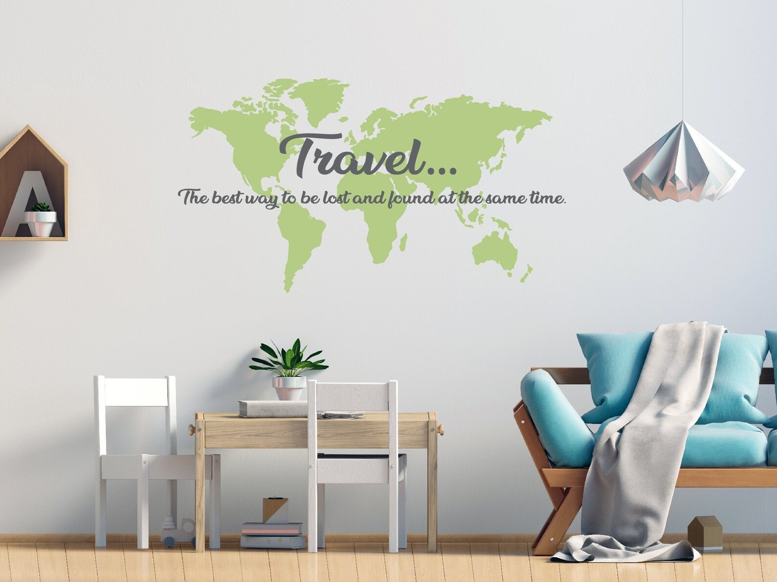 Travel Wall Quotes Travel Wall Decals Travel Gallery Wall Etsy