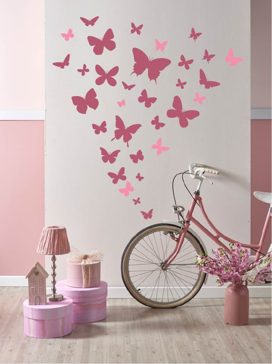 Butterfly Wall Decal Butterfly Art Butterfly Wall Art Girls Etsy