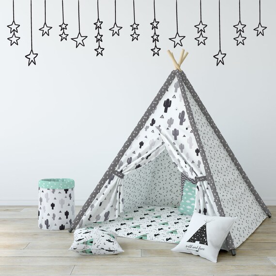 Star Wall Decals Nursery Wall Border Star Wall Border Etsy