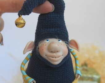 Muñeco elfo de Navidad Año nuevo Elfo Árbol de Navidad Árbol de Navidad juguete Elfo Linda decoración para el hogar Juguetes hechos a mano Regalo positivo Ayudante de Papá Noel