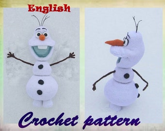 Snowman Amigurumi Häkel Crochet pattern tutorial Crochet pattern Amigurumi PDF Crochet toy Amigurumi Pattern