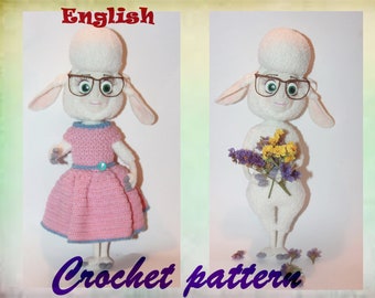 Lamb Amigurumi Häkel Crochet pattern tutorial Amigurumi PDF Crochet toy Amigurumi Pattern