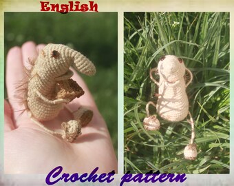 Funny flea Amigurumi Häkel Crochet flea pattern tutorial beetle crochet Crochet pattern Flea Amigurumi PDF Crochet toy Amigurumi Pattern