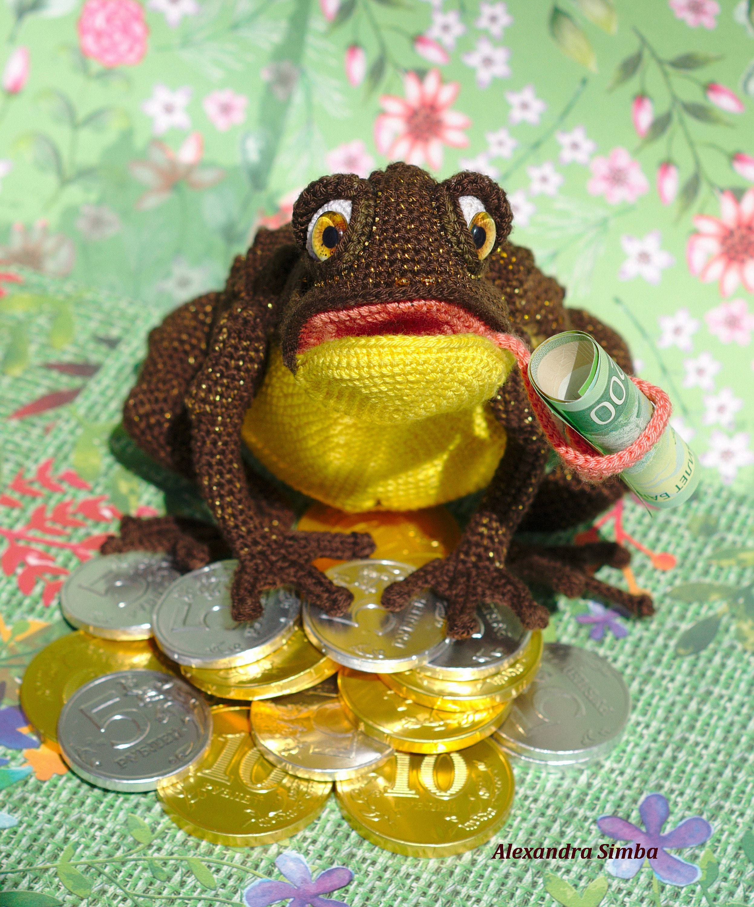 Funny toad crochet pattern Frog pattern Amigurumi tutorial Etsy