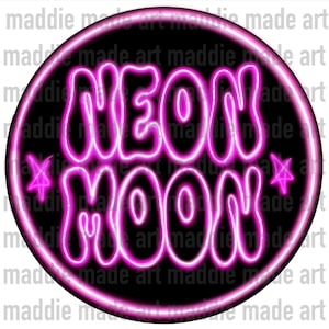 Neon Design Country PNG Design