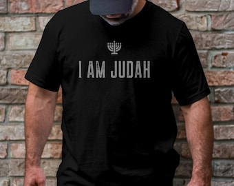 Tribe of Judah Hebrew Israelite clothing for men, women, kids, Israelite Shirt I AM JUDAH