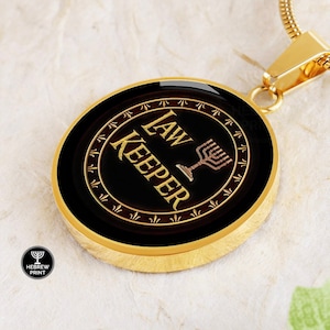 Hebrew Israelite Jewelry, Israelite Necklace For Men And Women, Law Keeper