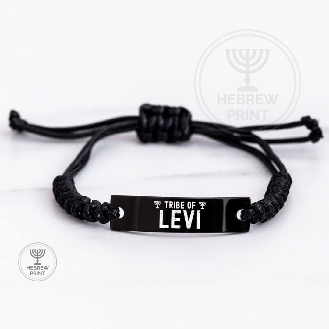 Hebrew Israelite Bracelet, Tribe of Levi, 12 Tribes of Israel Bracelet