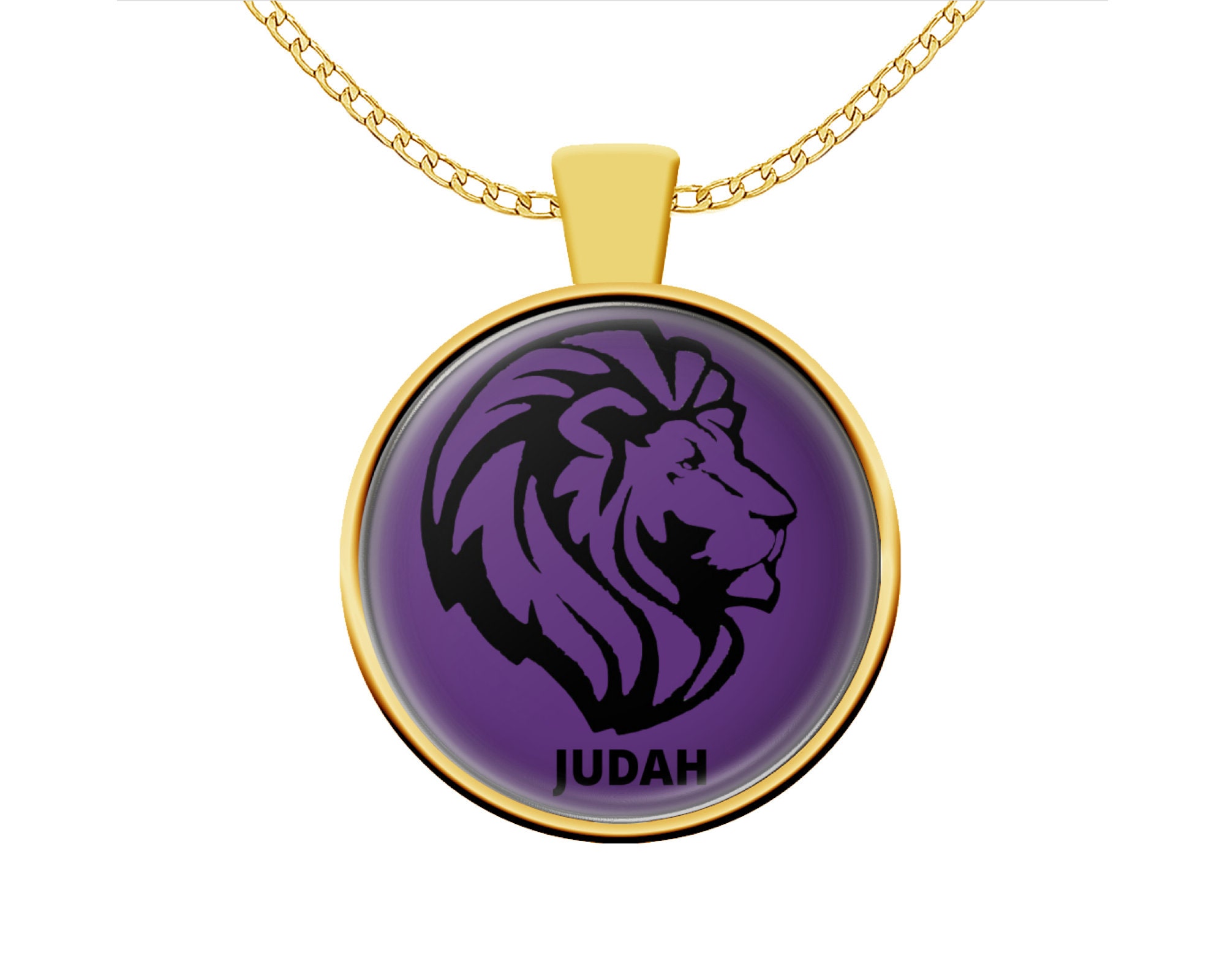 Tribe of Judah Necklace Lion of Judah Pendant 12 Tribes of Etsy