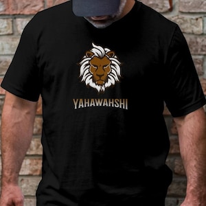 Yahawahshi Shirt, Lion of Judah t-shirt, YHWH, Hebrew Israelite Clothing, Hebrew Israelite Shirt, Israelite Clothing