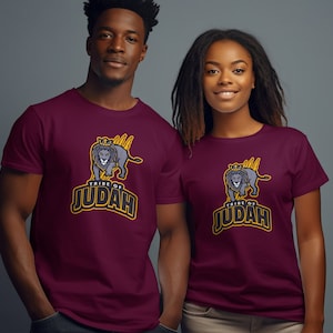 Lion Of Judah tshirt, Hebrew Israelite Clothing for Men, Women and Child, Tribe Of Judah Shirt