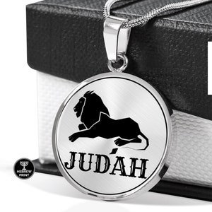 Löwe von Jejuda, hebräische israelitische Halskette für den Stamm von Jejuda