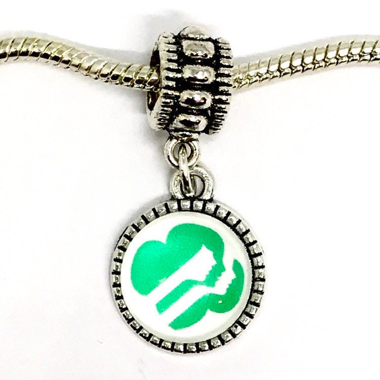 Girl Scouts 12mm abalorios colgantes // Cuentas de encanto Etsy