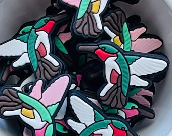 Hummingbird Focal Bead, for Pen  Keychain DIY, 1 Piece, Bird Focal