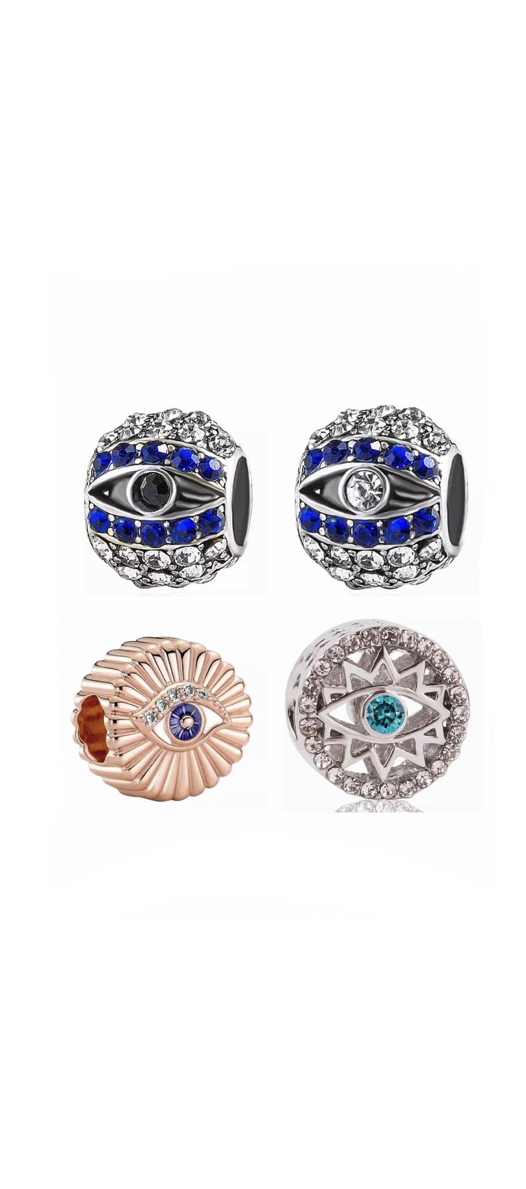 Evil Eye Protection Charm, Charm for Charm Bracelets, Protection