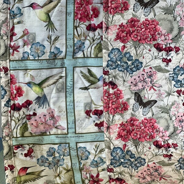 Hummingbird Quilt Etsy