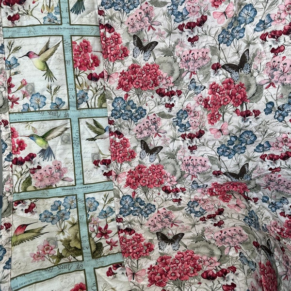 Hummingbird Quilt Etsy