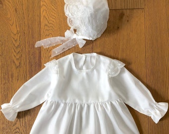 christening ceremony dress girl dress lace birthday dress spring summer baptism ESTELLE