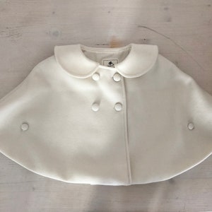 Cape jacket velvet coat ceremony baptism MINA