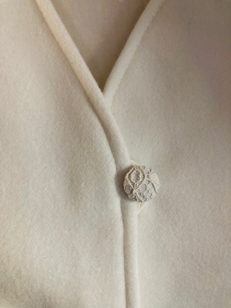 Mariage nuptiale Cape boléro robe veste manteau hiver printemps CLOE image 8
